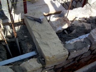 Stone residence construction (2)